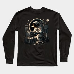 astronaut beatbox Long Sleeve T-Shirt